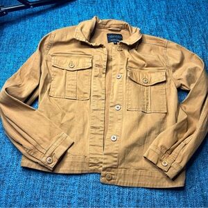 Sanctuary Mustard Yellow Utility Style Jacket Women's Size Small